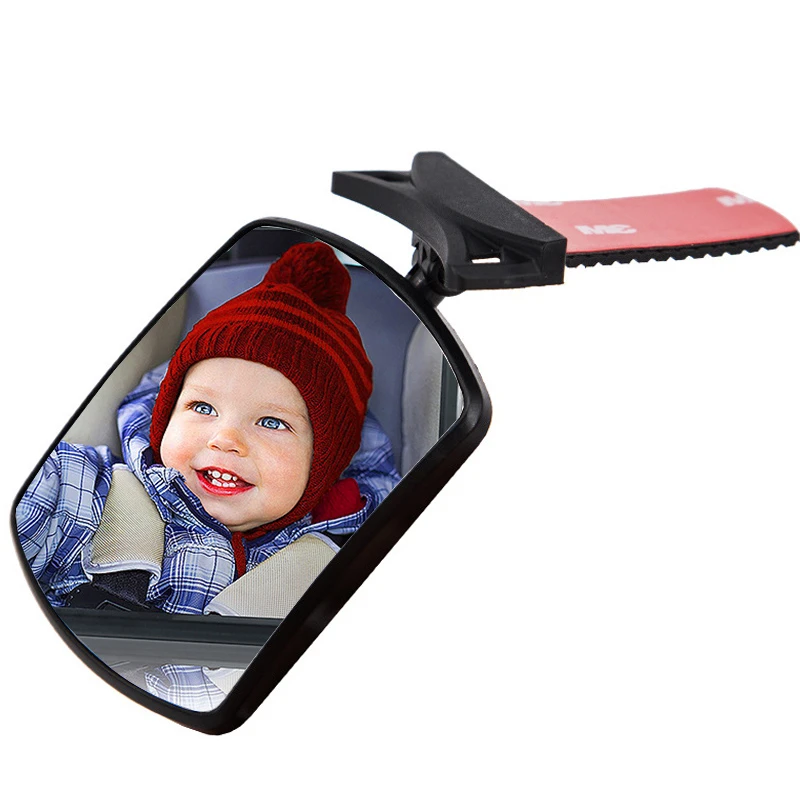 1Pc Car Seat Back Rear View Mirror For Baby Mini Safety Convex Mirrors Kids Monitor Adjustable Auto Child Infant Rearview Mirror