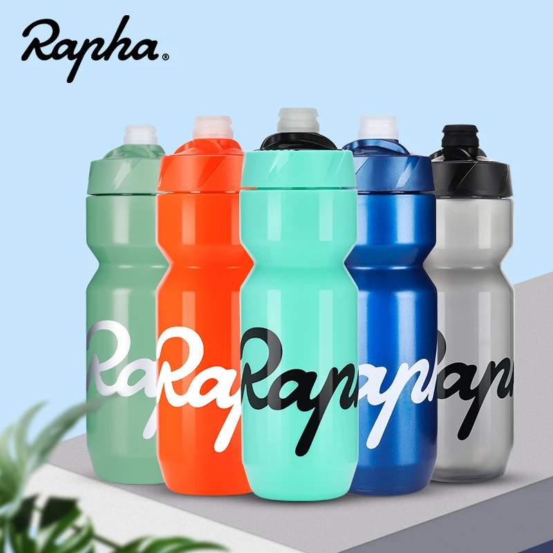Rapha Bike Water Bottle Cage 710ML Outdoor Sports Plastic Portable Lockable Mouth Kettle Bicycle Cycling Water Bottle Drinkware