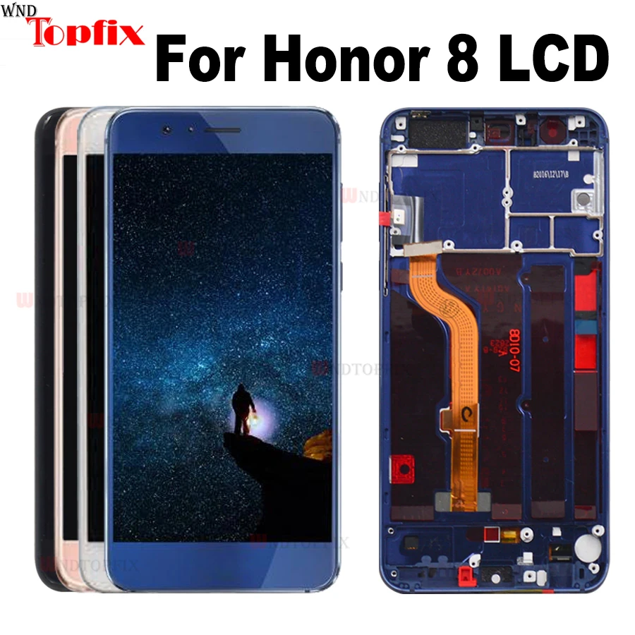 For Huawei Honor 8 LCD Display Touch Screen For Honor8 LCD For 5.2