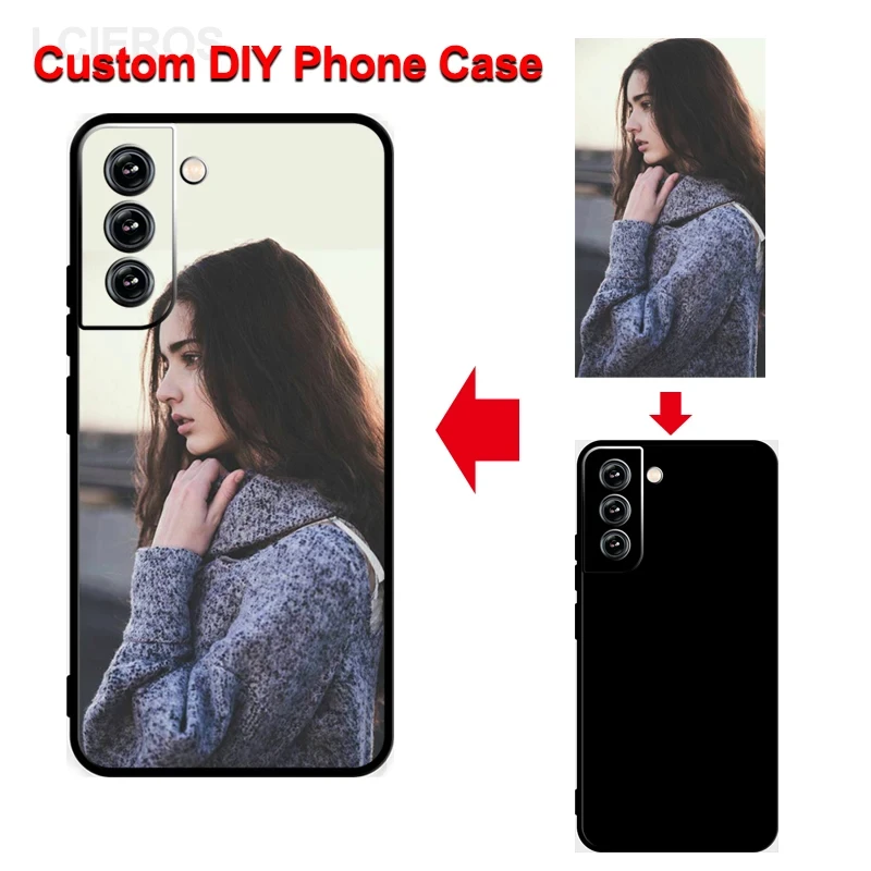 Custom Case for Samsung Galaxy S21 S20 FE Ultra Plus S10 S9 Note 20 A22 A32 A12 A71 A51 M31 DIY Personaliz Photo Picture Cover