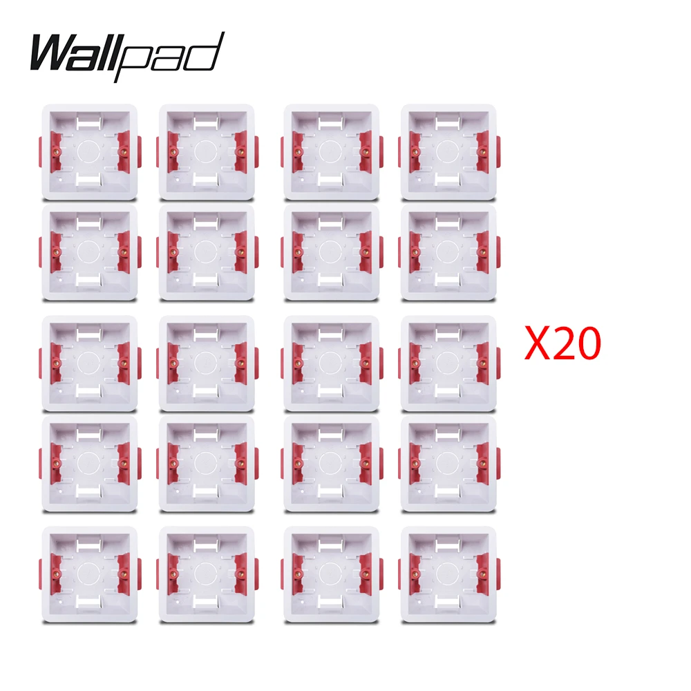 Dry Lining Box For Gypsum Board Plasterboard British Standard 35mm Depth Mounting Box Wallpad