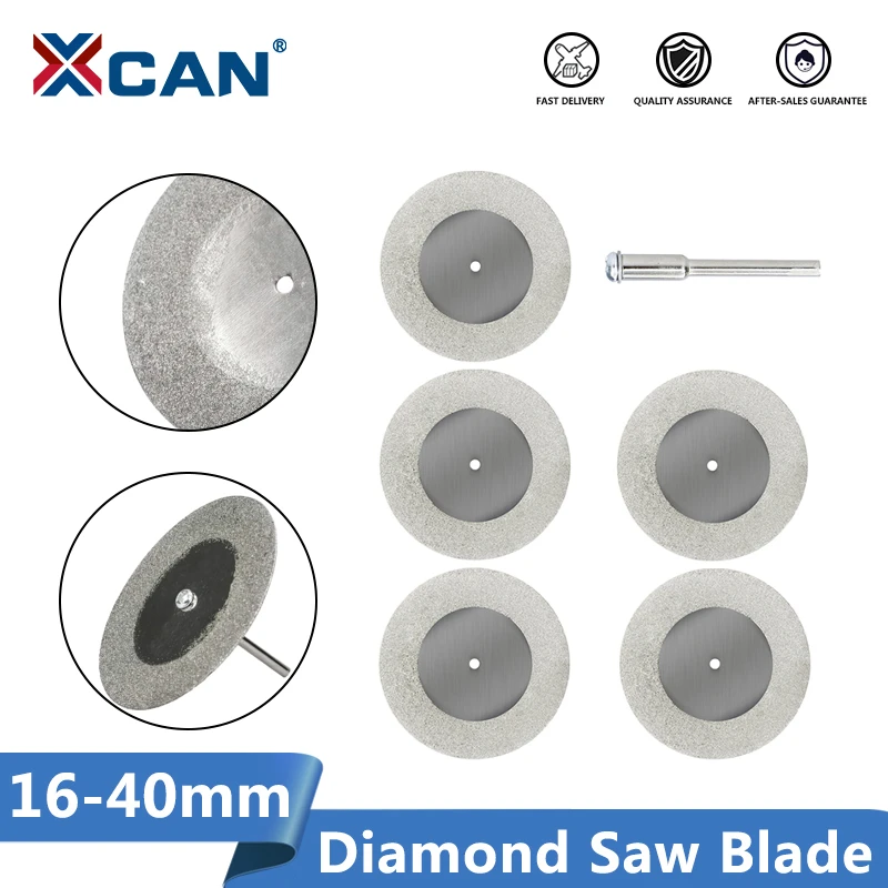 16-40mm 5pcs mini cutting disc for Rotory accessories diamond grinding wheel circular saw blade abrasive diamond disc