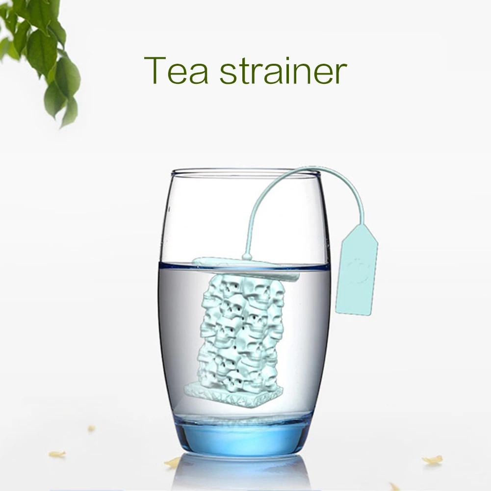 1PC Creative Funny Shape Tea Strainer Silicone Tea Infuser Loose Tea Bag Leaf Strainer Herbal Spice Filter Diffuser
