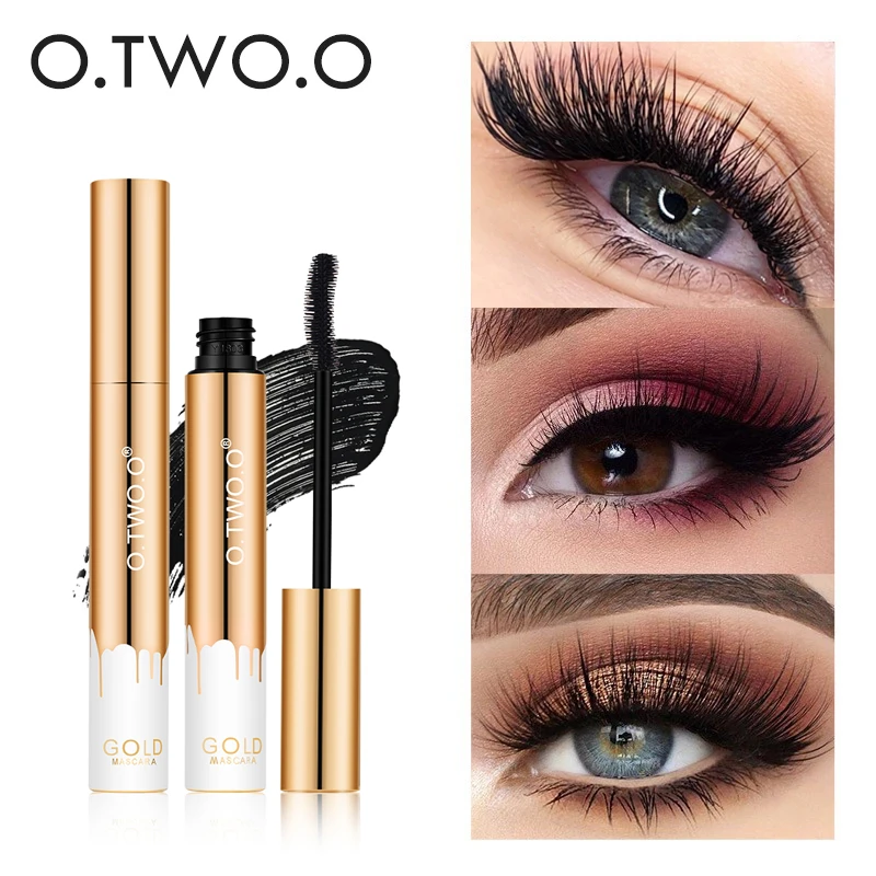 BANXEER Fluffy Volume Mascara Makeup 4D Silk Fiber Lash Mascara Waterproof Rimel 3d Mascara Extension Thick Long Curling Eyelash