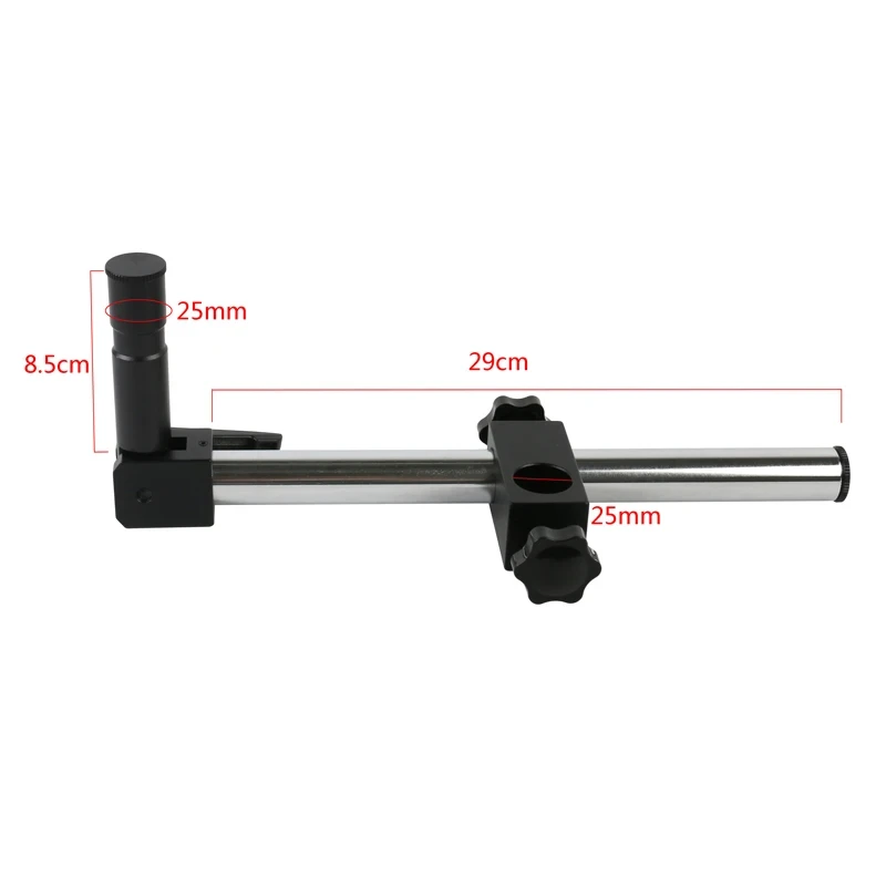 Diameter 25mm/32mm Heavy Duty Multi Axis Adjustable Metal Arm Support For Video Industry Microscope Table Stand Part Holder