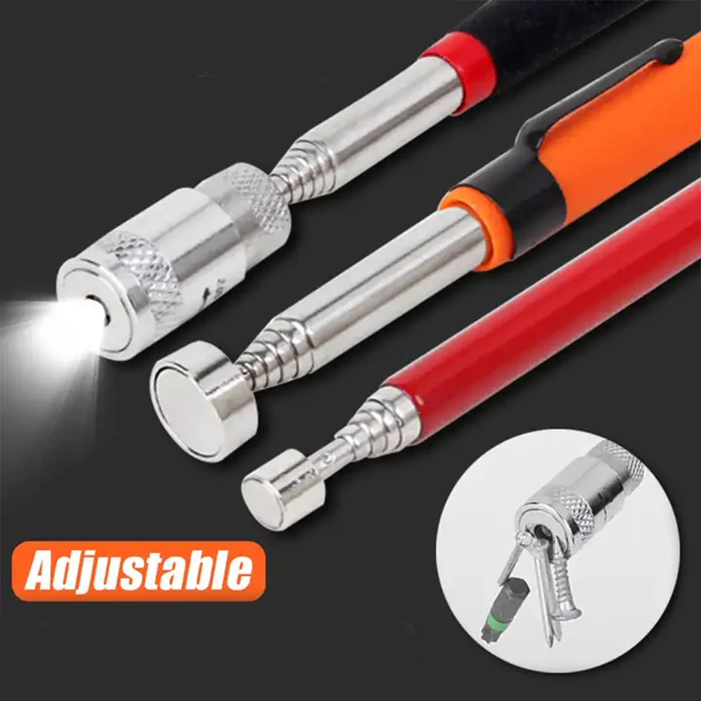 Mini Telescopic Magnetic Pick-Up Tools Adjustable Portable Grip Extendable Long Reach Pen Handy Tool for Picking Up Nuts Bolt