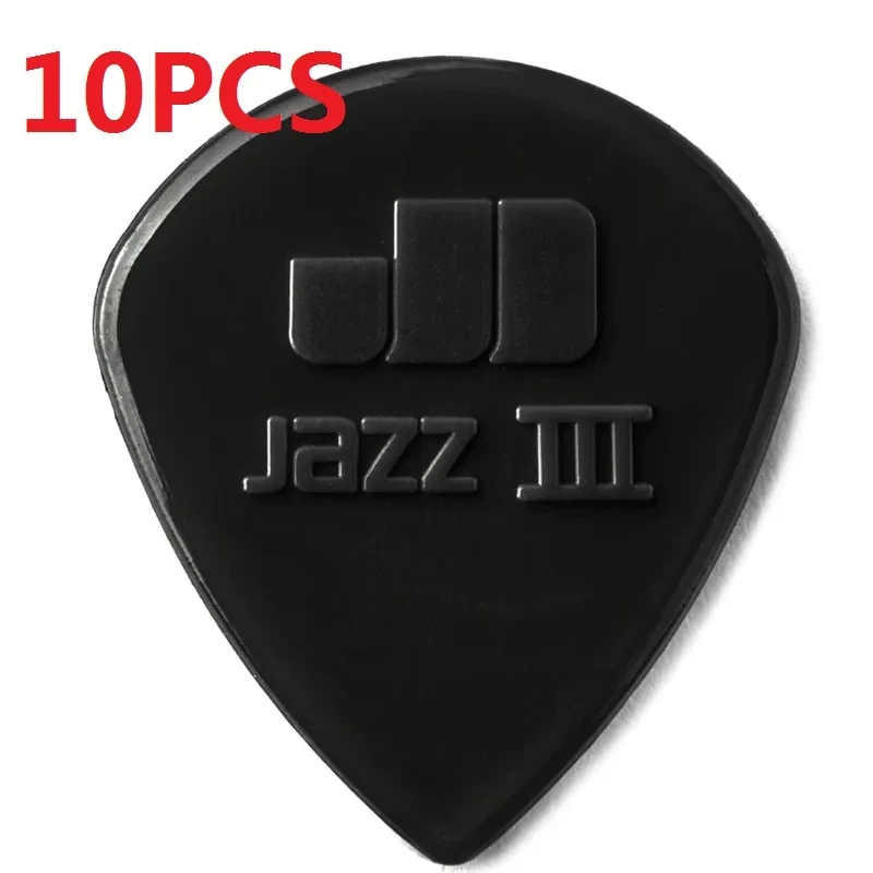 10PCS Dunlop 1.38mm Guitar Picks Nylon Jazz Guitar Pick Guitar Accessories
