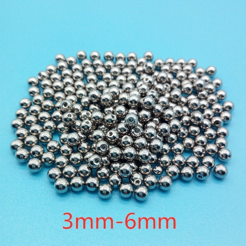 100pcs Replacement Spare BALLS Labret Barbell Bar Piercing Attachments 14g 16g DIY Stainless Steel Body Jewelry