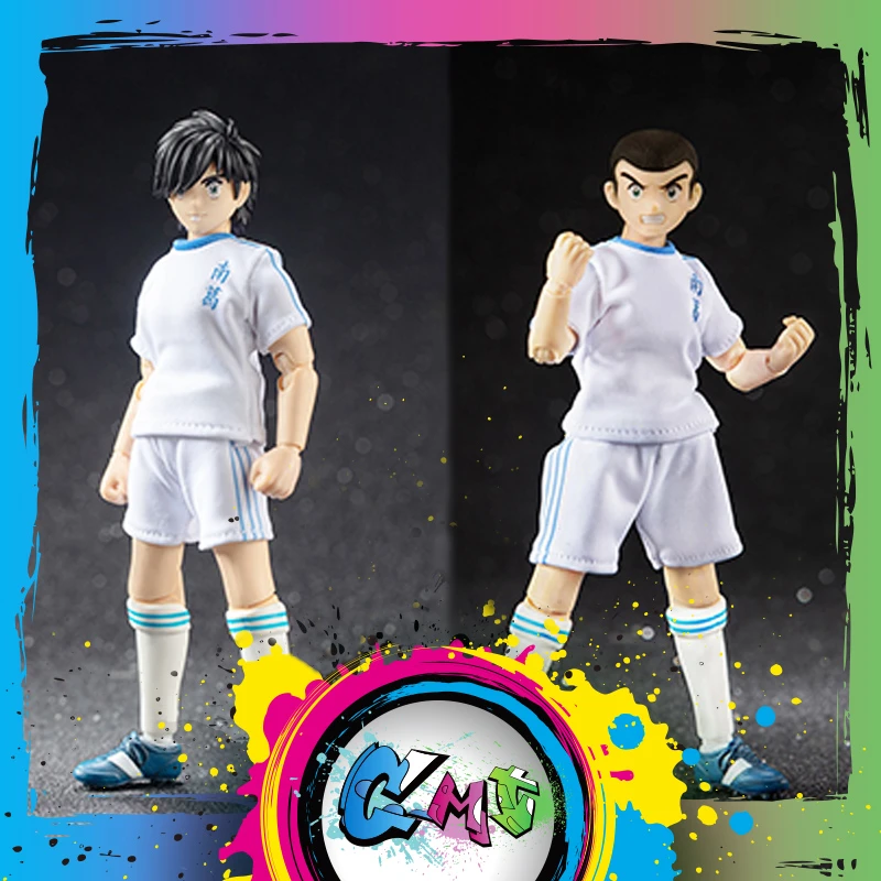 CMT IN STOCK Dasin Model Captain Tsubasa Ozora Tsubasa KojiroHyuga Wakabayashi Genzo S.H.F Anime PVC Action Figure