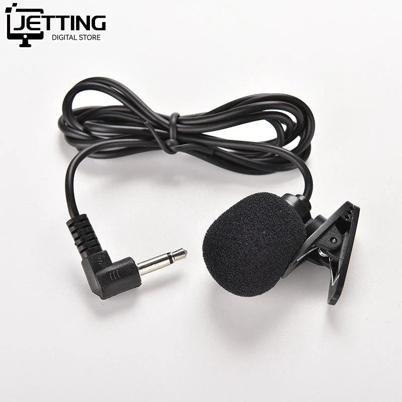Mini 3.5mm Active Clip Microphone with Mini USB External Mic Audio Adaptor Cable for Go Pro Hero 3 3+ 4 Sports Camera PC Laptop