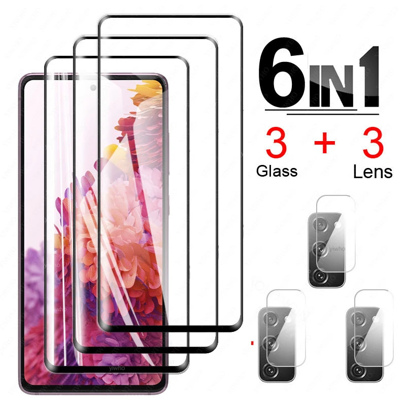 for Samsung Galaxy S20 FE Glass Screen Film Protector Tempered Glass For Samsung S20 FE SM-G780F G780 Glass For Galaxy S20 FE