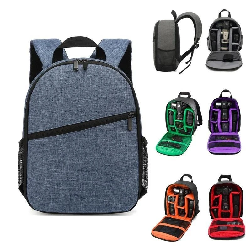 Multi-functional Digital Camera Backpack Bag For Canon Nikon Sony Waterproof Outdoor dslr Camera Bag lens pouch