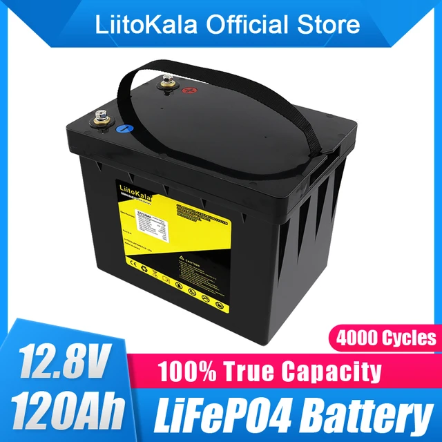 LiitoKala 12V300Ah LiFePO4 Battery BMS Lithium Power Batteries 3000 Cycles For RV Campers Golf Cart Off-Road Off-grid Solar Wind