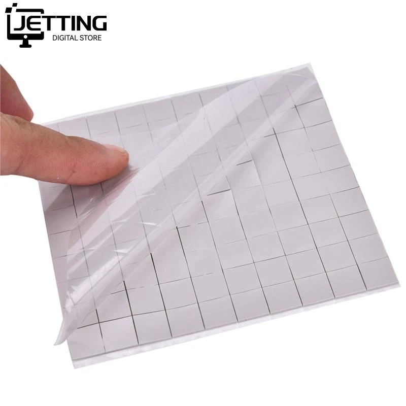 Durable Silicone 100mm*100mm*1mm Thermal Pad GPU CPU Heatsink Cooling Conductive Silicone Pad