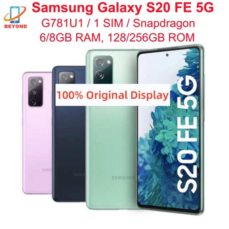Samsung Galaxy S20 FE 5G G781U G781U1 6.5
