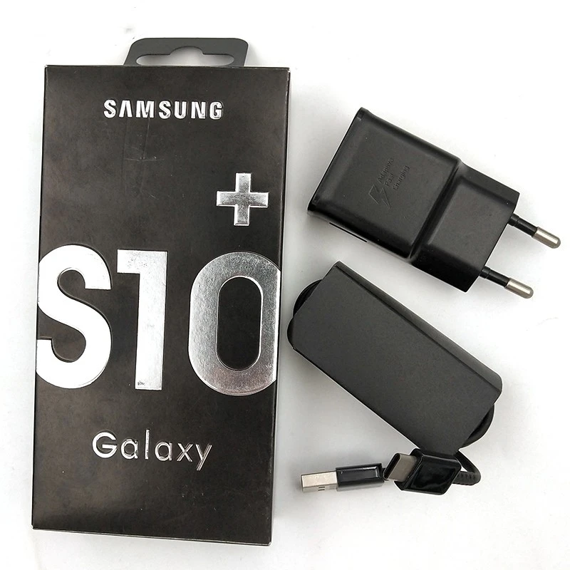 Samsung S10 S9 S8 Plus Fast Charger Power Adapter 9V 1.67A Quick Charge Type C Cable For Galaxy A70 A50 A30 S A31 A51 Note 7 8 9