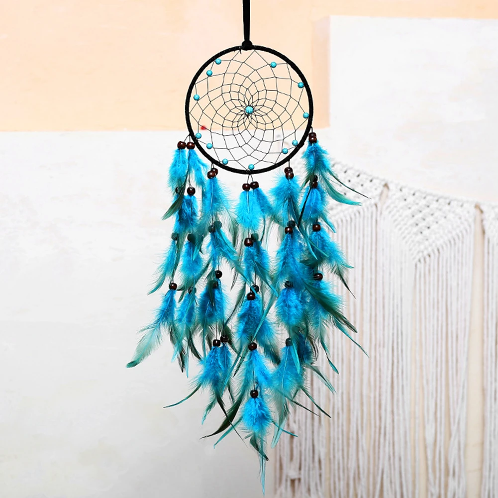 Handmade Dream Catcher Wind Chimes Home Hanging Craft Gift Dreamcatcher Ornament Car Hanging Bedroom Decoration atrapasueños