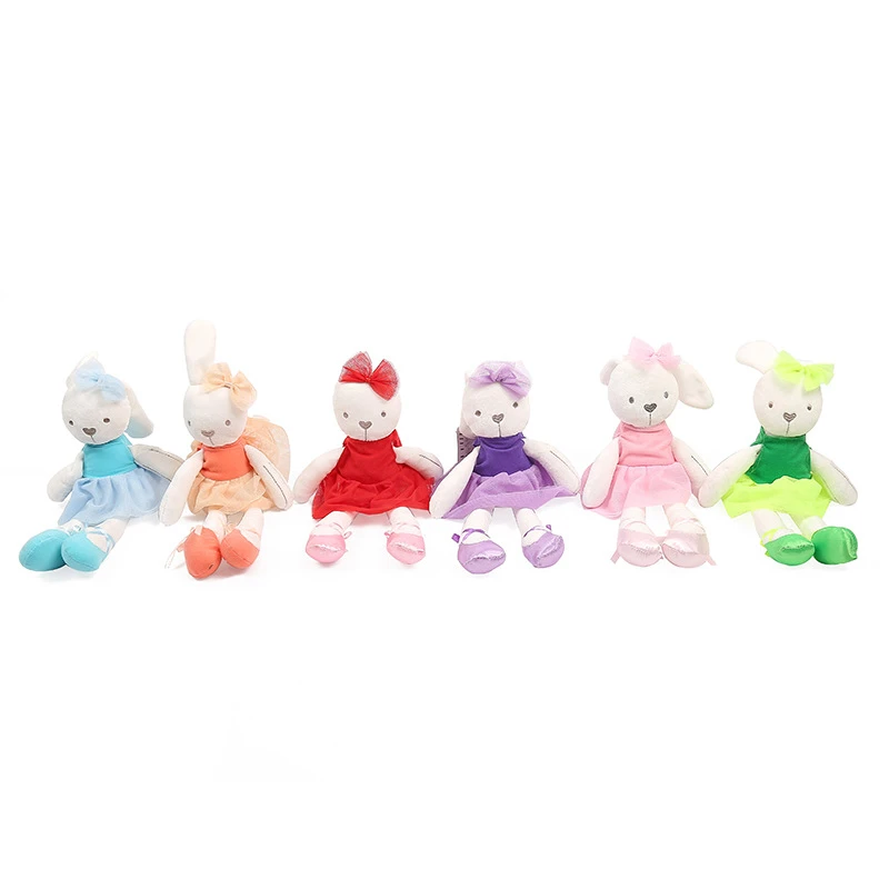 Stuffed Animal Bunny Rabbit Toy Size 30*25cm Baby Kids Soft Plush Animals Baby Kid Girl Sleeping Stufed Toys Pets