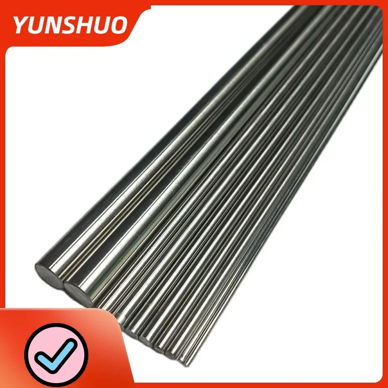 304 Stainless Steel Rod Diameter 4mm-18mm Linear Shaft Metric Round Rod Ground Rod 100/200/300/400/500mm/600mm/700mm/800mm Long