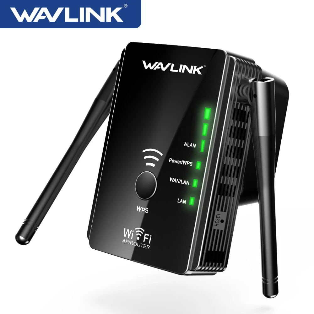 Wavlink Dual Band Wireless WiFi Repeater/2.4G&5G WiFi Extender/Router Boost WiFi Coverage Easy Installation Wall-plug WPS Button
