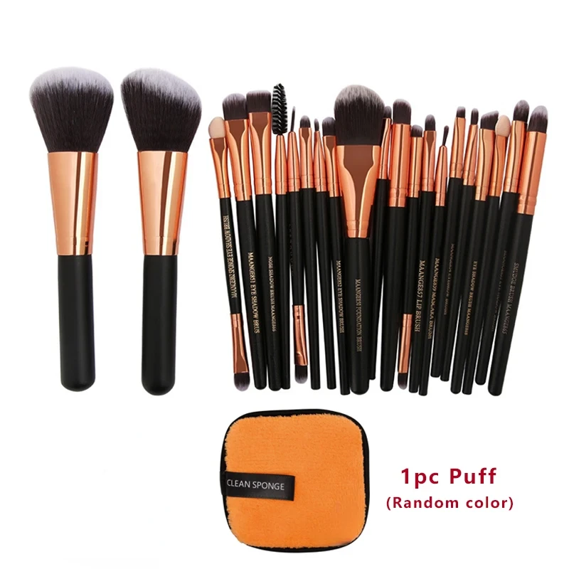 18Pcs Makeup Brushes Tool Set Cosmetic Powder Eye Shadow Foundation Blush Blending Beauty Make Up Brush Maquiagem