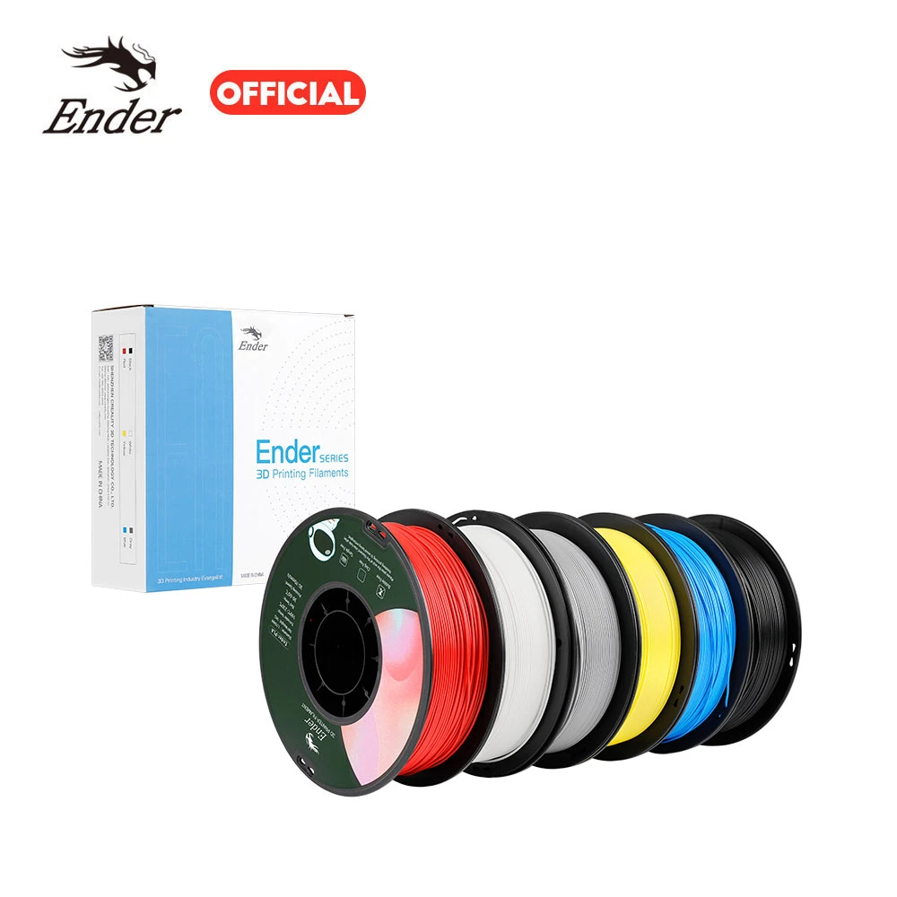 3D Printer Filament 1.75mm 2KG/Lots PLA Filament 3D Plastic Filaments 3D Printing Material For Creality Ender-3 V2 Ender 3Pro