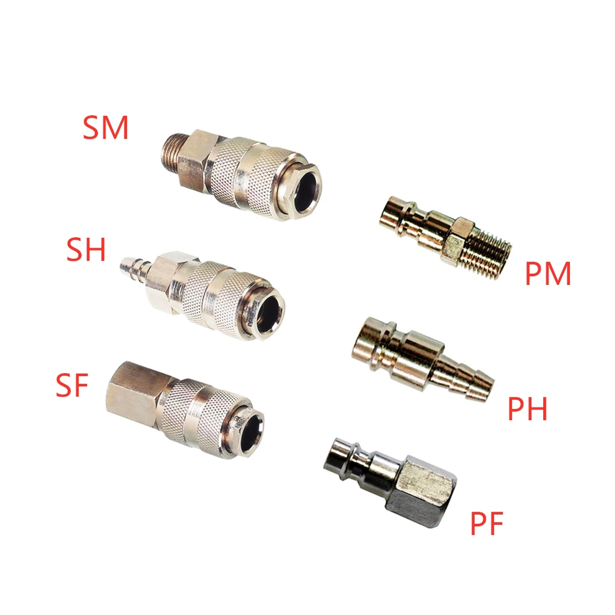 1PC Pneumatic Fitting European Standard Euro Type Air Line Quick Coupling Connector Coupler Adapter For Air Compressor