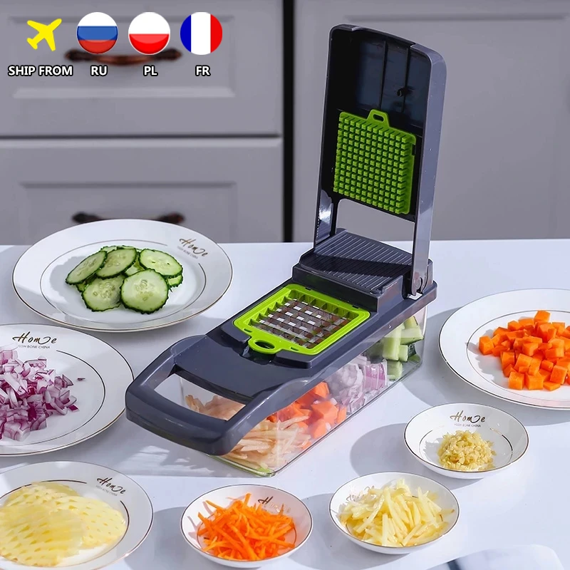 Multi-Functional Vegetable Fruits Tool Potato Masher Ricer Vegetable Slicer Cutter Carrot Shredder Grater Kitchen Tools