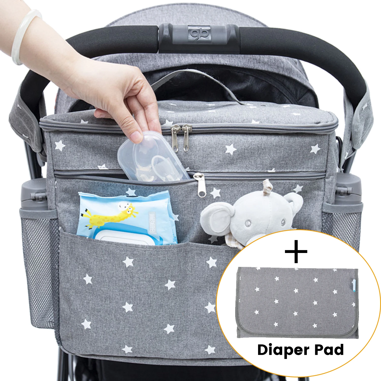 Orzbow Baby Diaper Bags For Maternity Backpack Large Capacity Bags Organizer Baby Stroller Bag Mummy Wet Nappy Bag For Mom Care