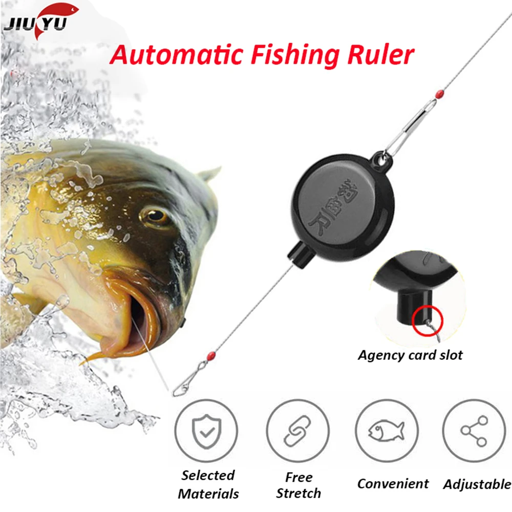 JiuYu Automatic Fishing Hook Trigger Stainless Steel Spring Fishhook Bait Catch Ejection Catapult Full Speed Fish Accessories