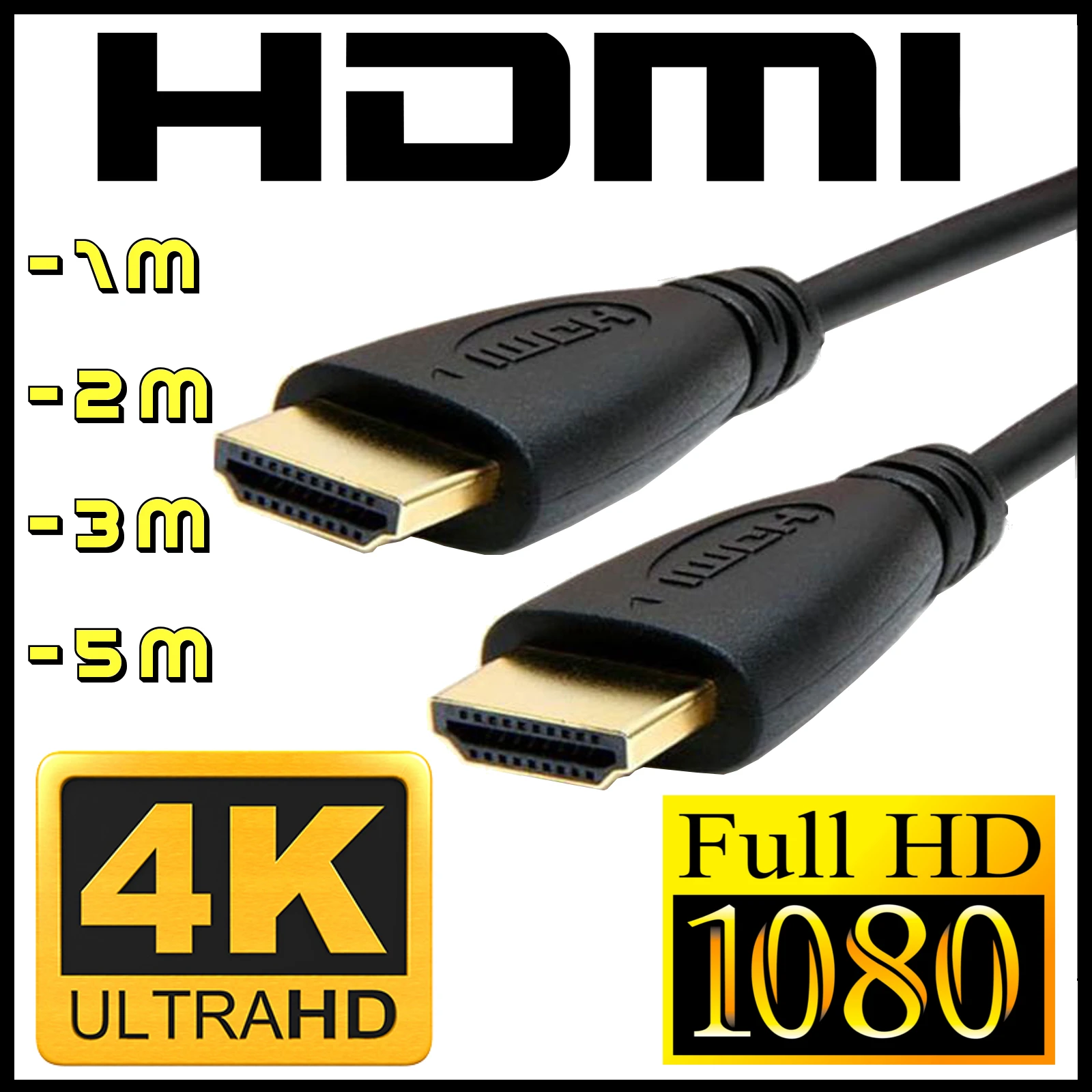 Cable HDMI para TV 1.4 1M Full HD XBOX 360 ONE PS3 PS4 Smart Tablet PC Monitor