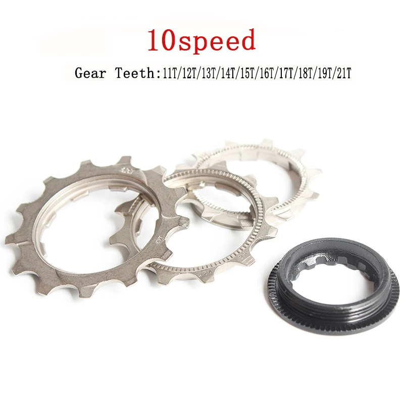 Mountain Bicycle Flywheel Teeth 11T 12T 13T 14T 15T 16T 17T 18T 19T 21T 10 SpeedSteel Freewheel Gear Denticulate Repair Parts