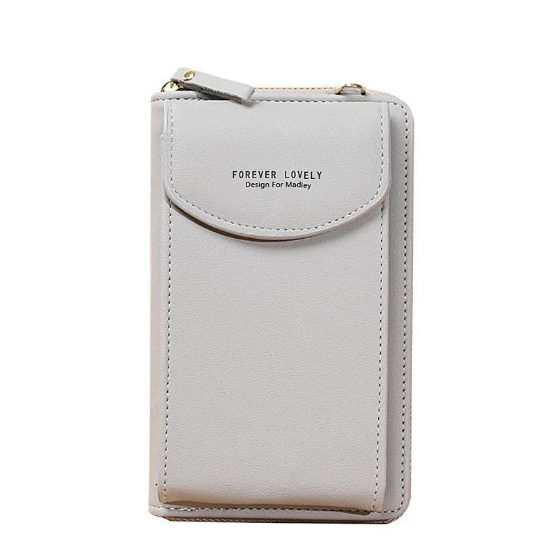 2021 Women Wallet Brand Cell Phone Wallet Big Card Holders Wallet Handbag Purse Clutch Messenger Shoulder Straps Bag