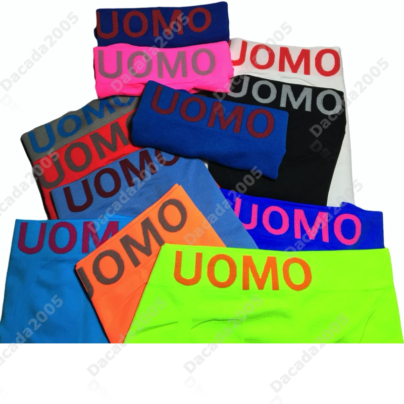 Dacada2005 lot 12 pants BOXER colors size UOMO S-M-L-XL seamless underwear sexy man underwear pants Spain