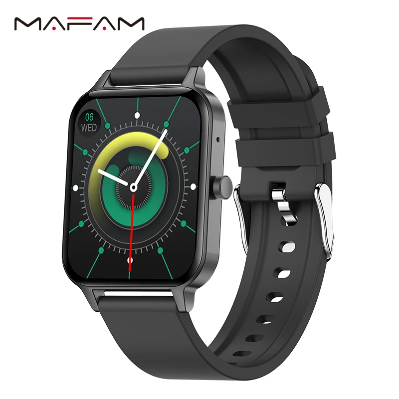 MAFAM MX7 Smart Watch Man Women Body Temperature Blood Pressure Monitor DIY watchfaces Music Playback Smartwatch For Android ios
