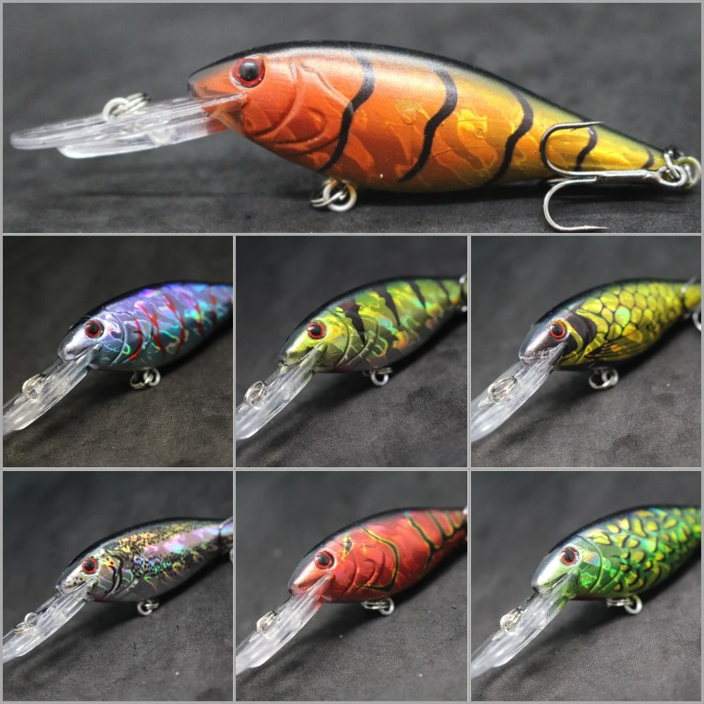 wLure 11g 9.5cm 2.5 Meter Diving Crankbait Very Tight Wobbler with Darting 20+ Colors Jerkbait Fishing Lure C187