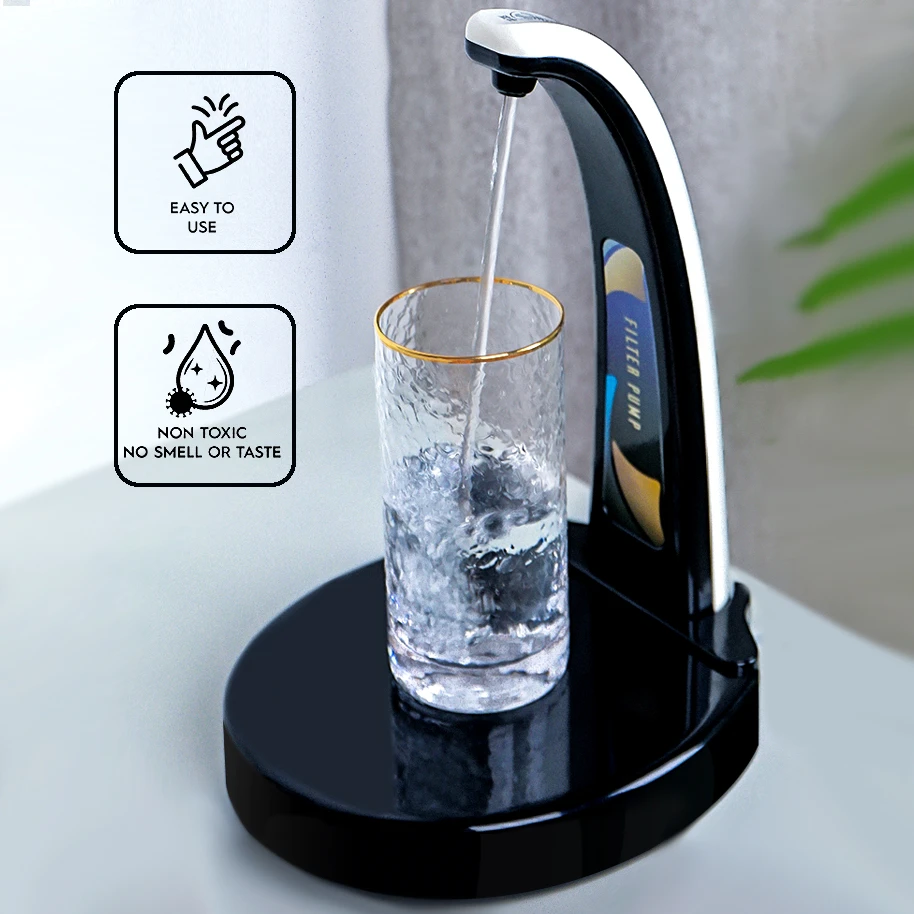 Water Bottle Pump USB Charging Automatic Induction Water Dispenser Pump Bottle Water Pump Auto Switch Drinking Dispenser