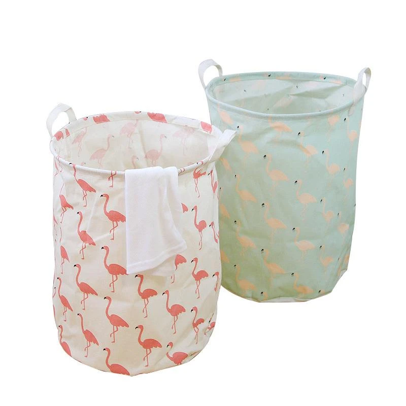 Dirty Laundry Basket Folding Large Capacity Clothing Storage Bucket Children Toy Basket Home Waterproof Organizer With Handles