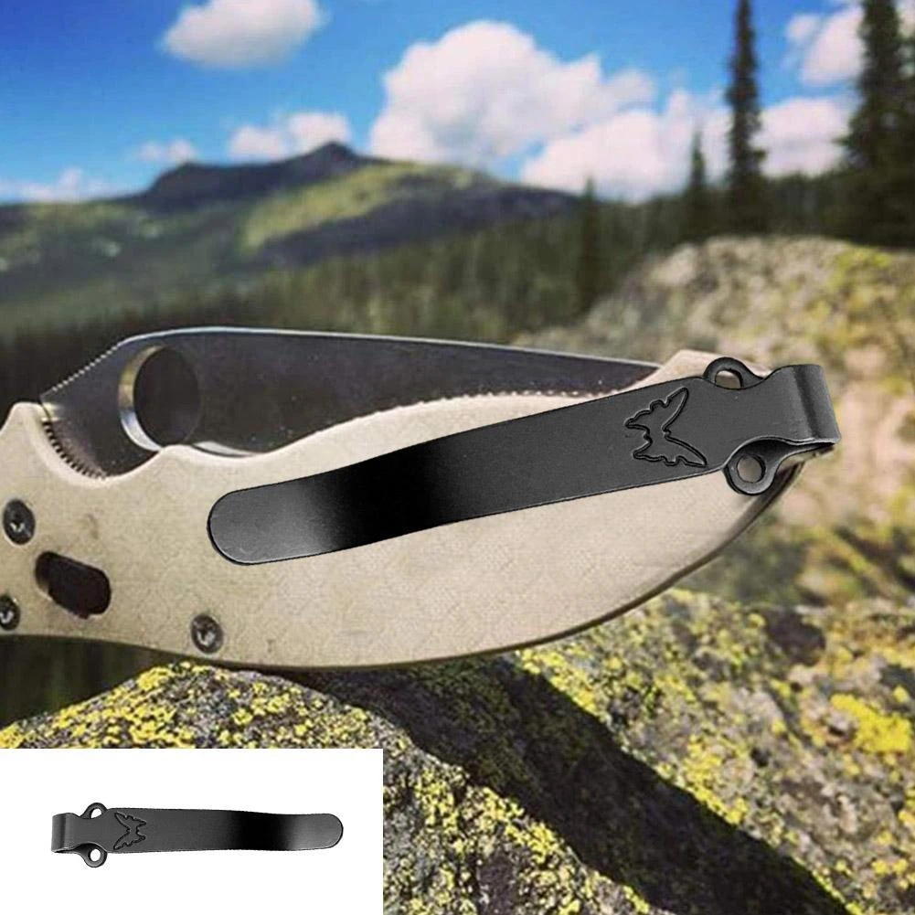 Outdoor Gadget Back Clip Knife Belt Clip Deep Carry To Outdoor Multifunctional Convenient Clip Carry Handle Supplies EDC Tool