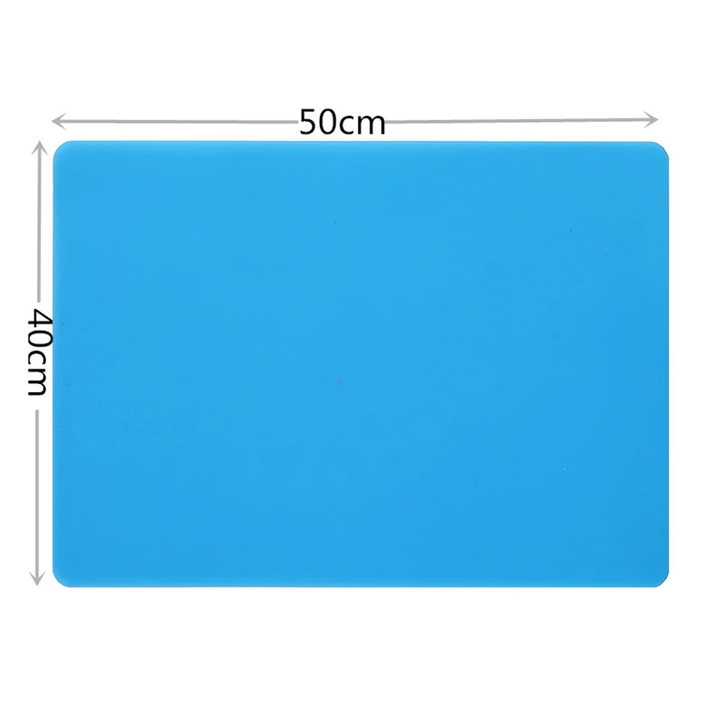 Large Silicone Sheet for Crafts Jewelry Casting Moulds Mat Premium Silicone Placemat Multipurpose Mat Nonstick xobw