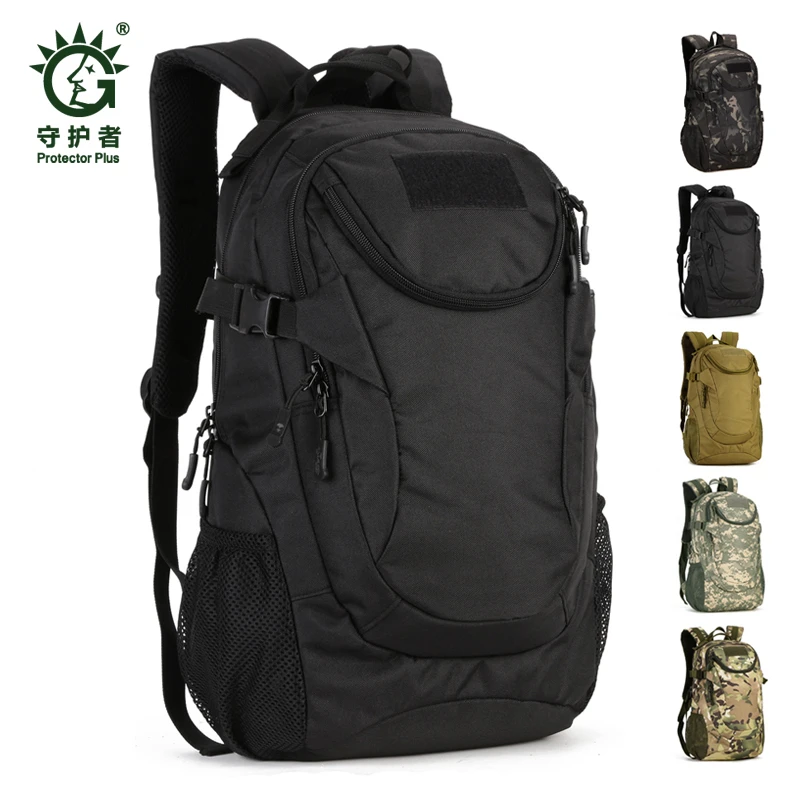 Waterproof 25L Molle Tactical Bag Men's Military Rucksack Nylon Climbing Bag Fishing Hiking Hunting Backpack For 14'' Laptop