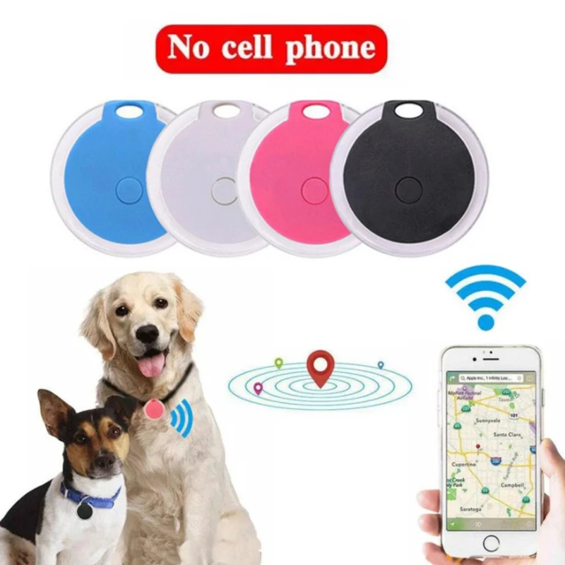 1 Gps Tracker Cat Dog Mini Tracking Anti Loss Waterproof Device Tool Crystal Bluetooth 4.0 Anti Loss